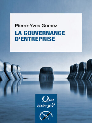 cover image of La Gouvernance d'entreprise